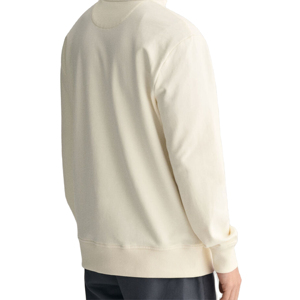 Sweat-shirts à demi-zip pour hommes en coton 100% facilement lavables, imprimés à l'écran, teints, brodés, manches longues d'hiver - Product Image 4