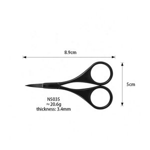 Vente en gros de ciseaux à ongles professionnels Ciseaux à cuticules en acier inoxydable de haute qualité pour manucure toilettage pointu pour la beauté - Product Image 2