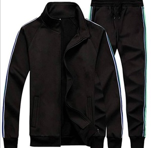 Conjunto de chándal unisex estampado completo de alta calidad hecho con adecuado para ropa deportiva de gimnasio y uso diario informal - Product Image 6