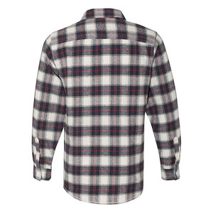 Camisa de franela a cuadros de alta calidad para ropa de calle, tela suave, larga, cálida, transpirable, duradera, informal, técnica teñida de hilo - Product Image 4