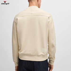 Sweat-shirt d'hiver de qualité supérieure à prix raisonnable, best-seller, en tissu polaire polyester/coton uni teint numérique, logo personnalisé - Product Image 2