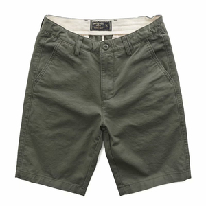 Factory Custom Summer Khaki Golf <b>Shorts</b> for Men 100% Polyester Eco-Friendly Mid <b>Waist</b> <b>Elastic</b> Closure Casual <b>Chino</b> Cargo - Product Image 6