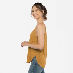 Camiseta sin Mangas Holgada de Yoga Personalizada para Mujer - Product Image 4