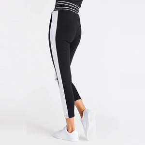 Pantalons de jogging en coton pour femmes, respirants, avec impression de logo personnalisée, devant plat, pour la musculation, pantalon de sport, bas de jogging, vente en gros - Product Image 2