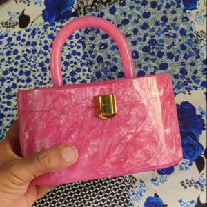 Sac à main en résine fait main de luxe de haute qualité pour femmes, style bohème et national, pour mariages, fêtes, vente chaude en Inde - Product Image 1