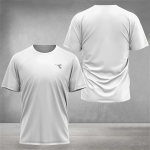 แห้งเร็วสีตัดกัน 3D พิมพ์เสื้อยืดฟุตบอลระบายอากาศผู้ชายแห้งเร็วเสื้อยืดแบดมินตันวิ่งเสื้อยืดชุดทีม - Product Image 6