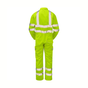 Uniforme de ropa de trabajo general de seguridad de alta visibilidad para hombres y mujeres, mecánico de taller, ropa de talla grande, nivel de protección contra vapor - Product Image 4
