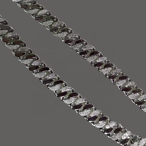 Cadena de Plata de Ley 925 de Fábrica Directa de Joyería Fina Hip Hop para Hombre, Regalo de Cumpleaños, Aniversario, Fiesta - Product Image 2