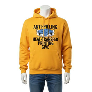 Sudaderas de Forro Polar Antibolitas, Poliéster Suave y Cálido, Estampado por Transferencia de Calor, Ropa Casual para Exteriores, Conjunto de Ropa de Moda al por Mayor - Product Image 3