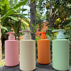 Botella Ecológica de Lujo de 500 ml, Doble Capa, HDPE, Acabado Terciopelo, para Champú, Loción, Gel de Ducha, Envase Cosmético, Pavico Vietnam - Product Image 1