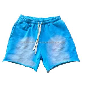 Diseñador personalizado Unisex Algodón Poliéster Mezcla Correr Deporte Activo Entrenamiento Atlético Gimnasio Fitness Verano Sudor Hombres Pantalones cortos - Product Image 3