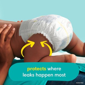 For Baby <b>Diapers</b>-Swaddlers-Size 1 96 Count Ultra Absorbent Cotton <b>Cloth</b> Infant <b>Diapers</b> with 3D Leak Prevention - Product Image 6