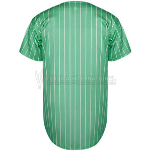 Camiseta de béisbol de poliéster clásica Camiseta cómoda para actividades al aire libre Camiseta de béisbol de poliéster unisex Top deportivo informal de moda - Product Image 2