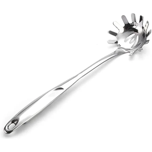 Fabricante Utensilio de cocina Pasta Servidor Cuchara de espagueti de acero inoxidable de alta calidad Pasta usada - Product Image 1