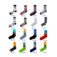 Chaussettes en coton unisexes de qualité supérieure Carnaval, antidérapantes, respirantes, écologiques, antibactériennes, à motifs personnalisés et colorées, vente en gros