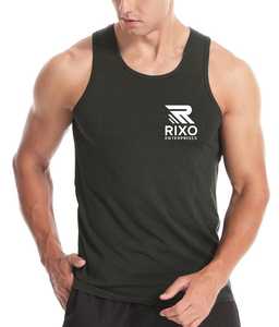 เสื้อกล้ามผู้ชายไซส์ใหญ่ RIXO ENTERPRISES ผ้าฝ้ายถัก 100% ระบายอากาศ คอกลม น้ำหนัก 220 กรัม ขายตรงจากโรงงาน ผลิตในปากีสถาน - Product Image 1
