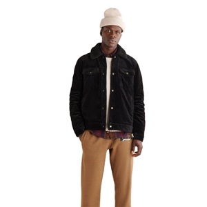 Veste de camionneur en denim classique pour hommes-Durable et élégante, parfaite pour les vêtements décontractés et les activités de plein air - Product Image 1