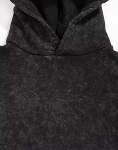 Sweat à capuche décontracté surdimensionné lavé à l'acide pour sweat à capuche en coton léger de Style Streetwear avec cordon de serrage unisexe nouveau meilleur sweat à capuche pour hommes - Product Image 6