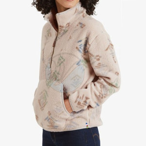 Sudaderas de mujer superventas en línea de alta calidad de diseño personalizado hecho sudaderas de lana Sherpa - Product Image 2