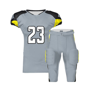 Fabrication OEM Nom et numéro personnalisés Uniforme de football américain pour adultes et enfants Tissu spandex respirant avec coussinets - Product Image 2