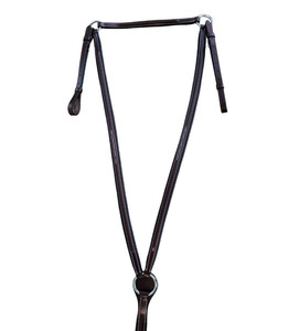 Detalle de coraza de cazador cosida de lujo Roble negro Elevado Coraza de cazador cosida de lujo tiene elegancia tradicional - Product Image 1