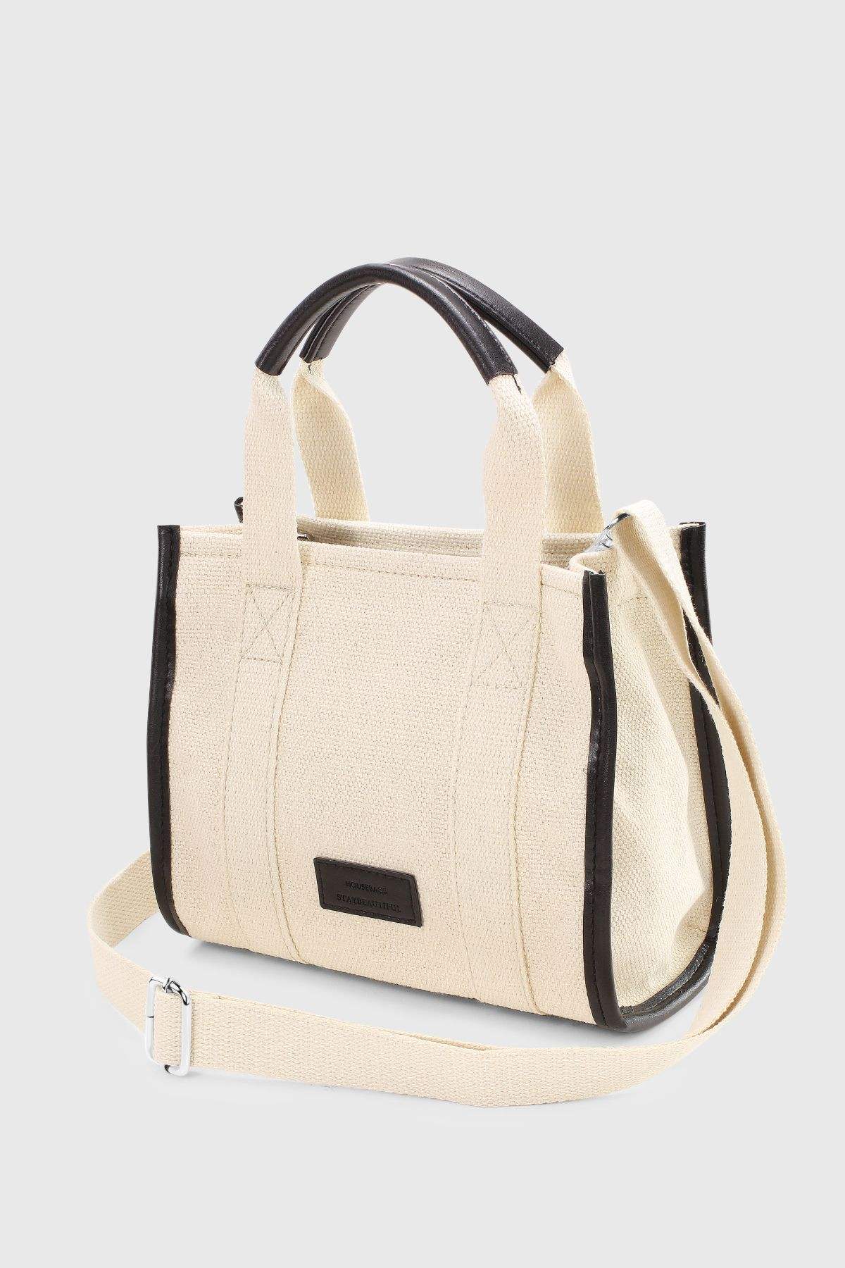 Canvas Beige-Black