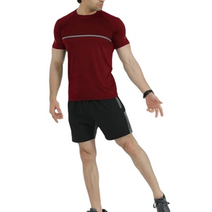Camiseta Deportiva de Verano de Alta Calidad, Diseño Moderno, Ajuste Holgado, Elástica, Larga, para Gimnasio, Running y Entrenamiento - Product Image 3