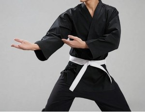 100% coton karaté Gi pour adultes respirant Arts martiaux uniforme pour karaté Judo Jiu Jitsu formation Durable Kimono formation - Product Image 4