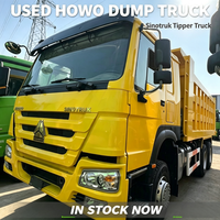 Camion benne Sinotruk Howo 371 6x4, camion benne lourd avec moteur WD615.47, camion de construction chinois d'occasion pour le transport de sable, de pierre et les travaux de terrassement