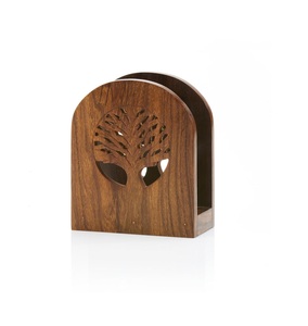 Admirable Look Décoratif En Bois Naturel À La Main Jetable Mouchoirs En Papier Boîte À Mouchoirs pour Voiture Véhicule Tissu - Product Image 6