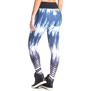 Pantalon de yoga d'entraînement taille haute pour femmes, doux et écologique, leggings recyclés - Product Image 3