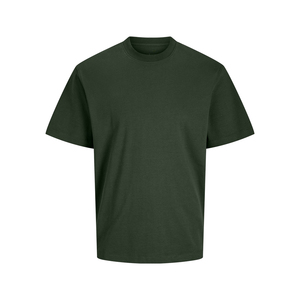 เสื้อยืดผู้ชายสั่งทำ เสื้อยืดผ้าหนา 100% ผ้าฝ้าย เสื้อโอเวอร์ไซส์ คุณภาพสูง แบบเรียบ ไม่มีลาย ขายส่ง รับผลิตแบบ OEM - Product Image 1