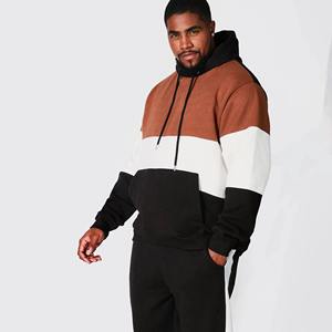 Vente en gros Logo personnalisé Hommes Tech Polaire Survêtement Polyester Coton Pull à capuche Impression Broderie Vêtements de sport de haute qualité - Product Image 5