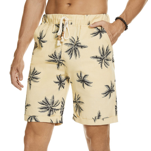 Short de fitness à séchage rapide pour homme, taille élastique confortable, poche de couleur unie, 100% polyester anti-UV - Product Image 3