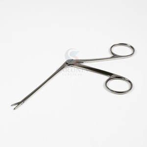 Fórceps aurales de mandíbula lisa de precio superior 70mm Fórceps aurales de mandíbula lisa de grado médico de alta calidad 70mm - Product Image 1