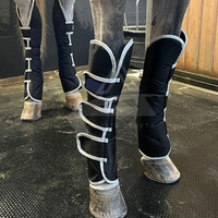 Bottes de voyage pour chevaux Costa Sports de haute qualité, personnalisées, légères, en maille polaire, protégeant les tendons, la cheville et le genou, avec logo personnalisé