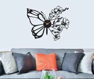 NOUVEAU Grandes horloges murales de luxe en métal avec décoration intérieure Décoration mécanique Horloge murale design - Product Image 2