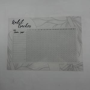 Organisateur de planificateur mensuel durable modèle-12 tableau blanc effaçable à sec électricité statique tenant produit de tableaux blancs en bois de verre - Product Image 5