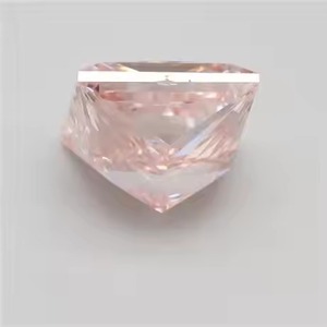 Fantaisie Intense Rose Princesse Lab Créé Diamant Coussin Ascher Cut Fantaisie Forme Diamants Lâches Catégorie - Product Image 3