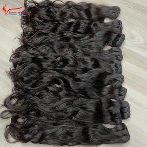 Venta al por mayor cabello humano sin procesar extensiones de cabello de trama vietnamita paquetes de cabello crudo ondulado natural - Product Image 3