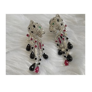 Boucles d'oreilles en diamant en or 18 carats de luxe naturel de qualité supérieure Cadeau parfait certifié IGI moderne à la mode pour les anniversaires spéciaux - Product Image 2