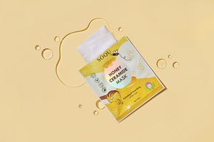 Ensemble de masques SOQU Fruity Blissful Glow, 12 ingrédients principaux : riz et vitamine C - Product Image 4