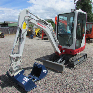 Takeuchi TB216 Mini Excavadora de orugas con motor Huade Cilindro hidráulico Estado usado-Nuevo accesorio de cubo - Product Image 3