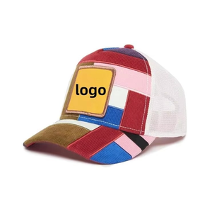 Gorra de camionero unisex personalizada, 6 paneles con gorras Snapback deportivas de alta calidad, ropa informal, ropa activa, uso al aire libre, colores de bloque - Product Image 1