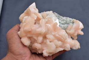 Apophyllite Geode ผงแร่ Apophyllite,แร่ธาตุหยาบคลัสเตอร์จีโอดสำหรับตกแต่ง - Product Image 6