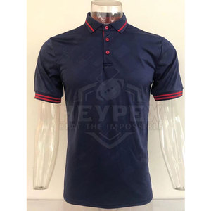 T-shirt polo anti-boulochage respirant personnalisé de haute qualité 100% coton polos de golf hommes polo chemise - Product Image 2