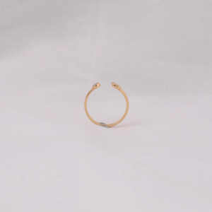 14KT oro R diseño corte redondo laboratorio crecido diamante compromiso anillo retrato solitario certificado IGI certificado regalo perfecto - Product Image 5