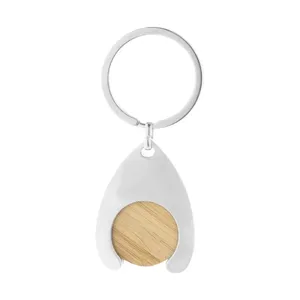 Portachiavi Promozionale Ecologico a Forma di Carrello con Moschettone - Product Image 4