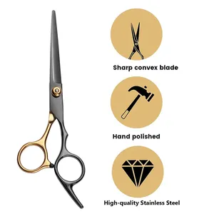 Ciseaux de coiffure Kit de coupe de cheveux professionnel à domicile Ciseaux amincissants de coiffeur Ciseaux de coiffure - Product Image 2