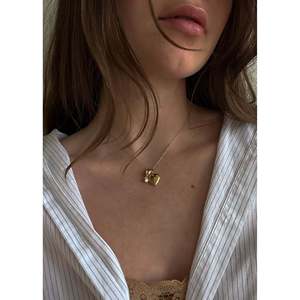Maison Diamond Heart <b>Locket</b> Necklace with Milestone Drop Charm Stack - Product Image 4